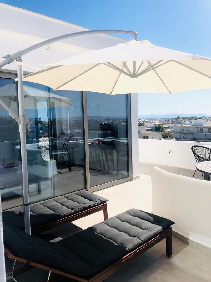 Amazing Suite At Glyfada With Sea View & Jacuzzi Atina Dış mekan fotoğraf