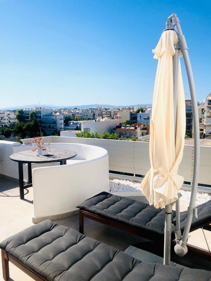 Amazing Suite At Glyfada With Sea View & Jacuzzi Atina Dış mekan fotoğraf